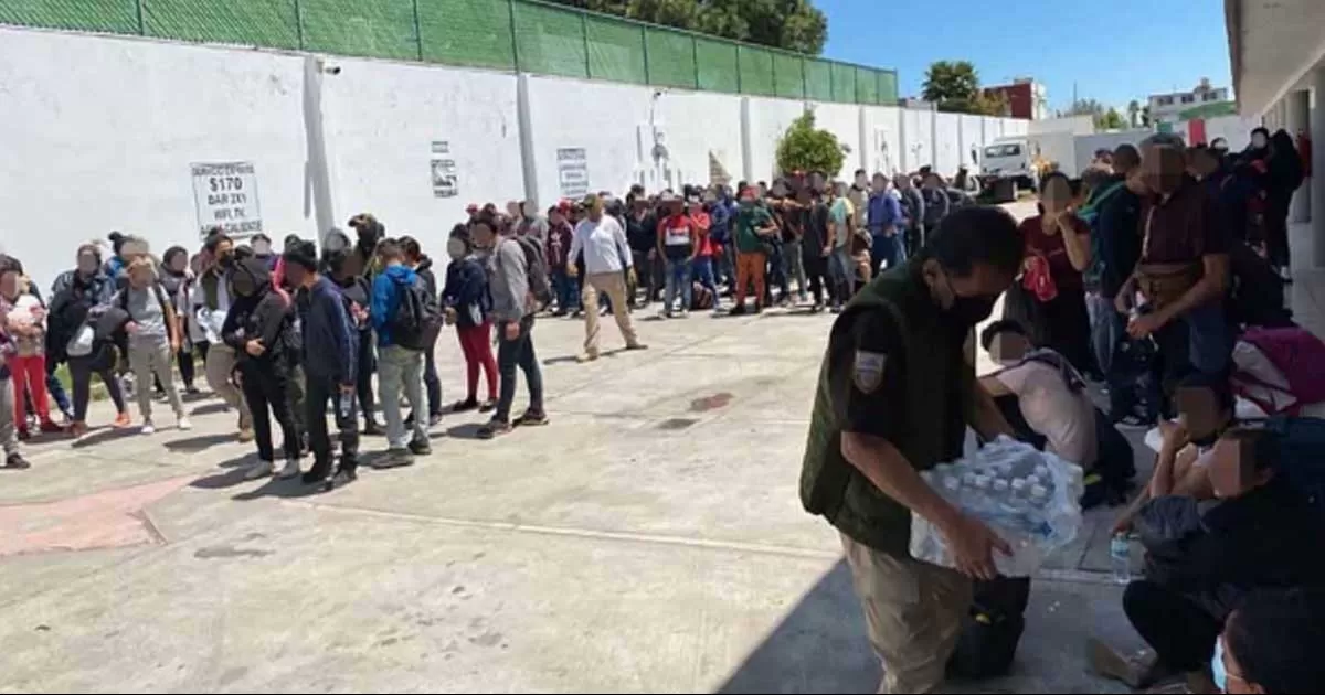 INM asegura 3 mil 263 migrantes ilegales de 50 países en solo un día