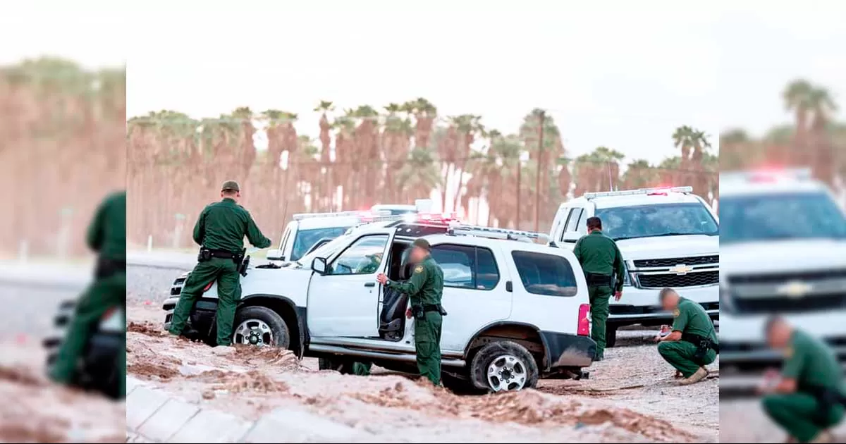 Arrojan ponchallantas para atrapar a contrabandista