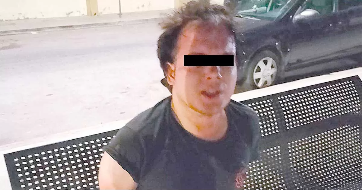 El sujeto fue entregado a las autoridades municipales, quienes lo consignarÃ­an por el delito de lesiones y demÃ¡s que le resulte.