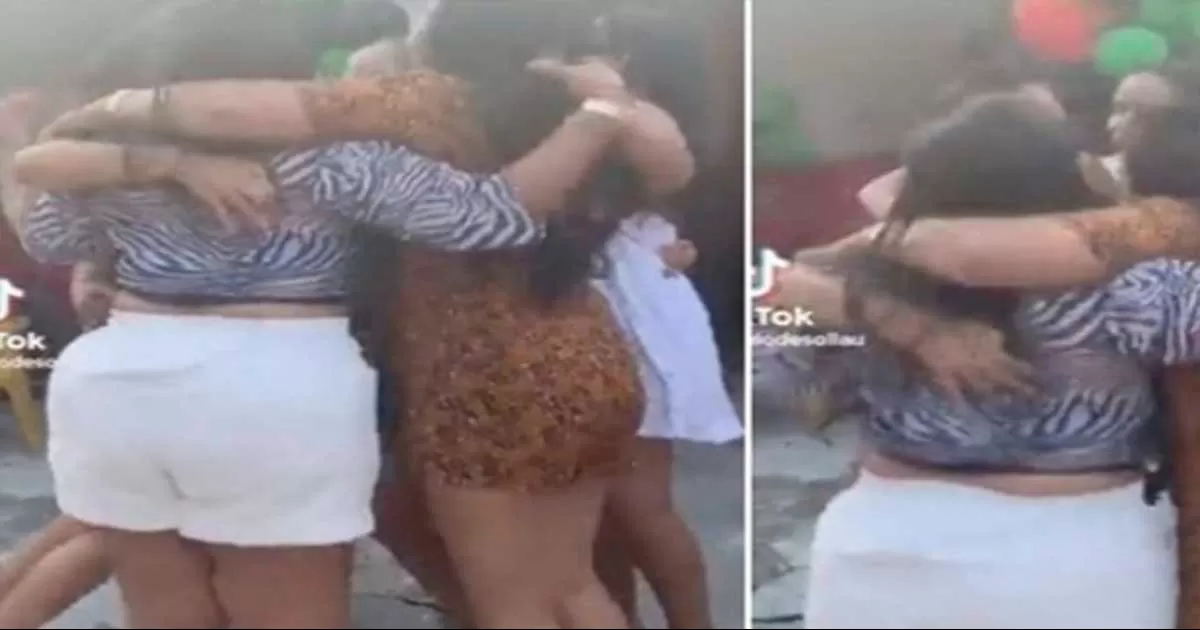 VIDEO: Mujeres celebran, gritan, brincanâ€¦ y abren un socavÃ³n.