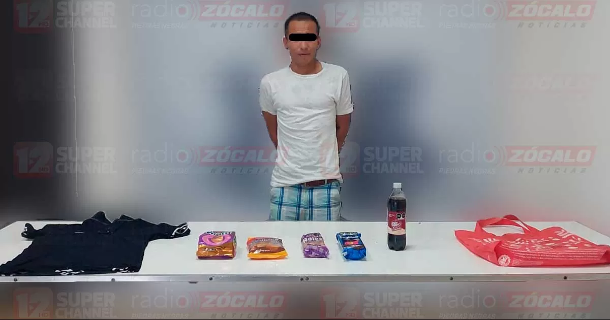 Detienen a presunto ladrón del Oxxo de la INFONAVIT