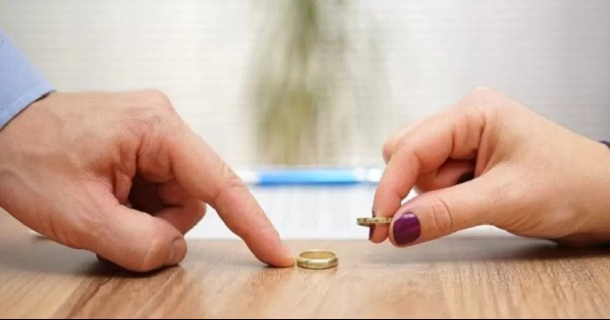 Los estados con mayores tasas de divorcios por cada 10 mil habitantes de mayores de edad fueron Campeche con 46.6; Sinaloa con 40.2 y Coahuila de 37.4