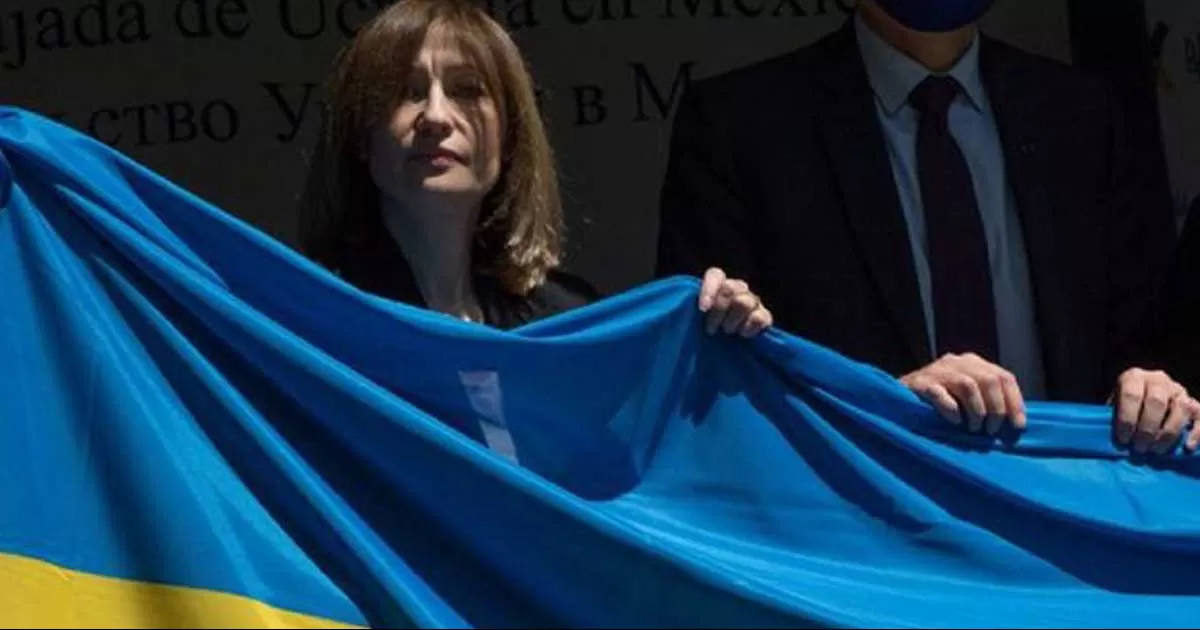â€˜Vengaremos cada gota de sangre derramadaâ€™: Embajadora de Ucrania en MÃ©xico