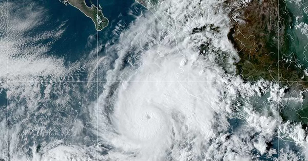 La CONAGUA informÃ³ que el huracÃ¡n provocarÃ¡ lluvias fuertes en siete estados y oleaje elevado.