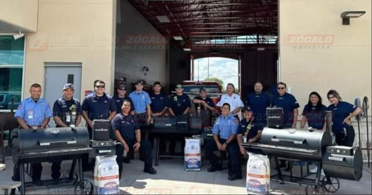 Bomberos asisten a entrenamiento regional en la ciudad de Uvalde