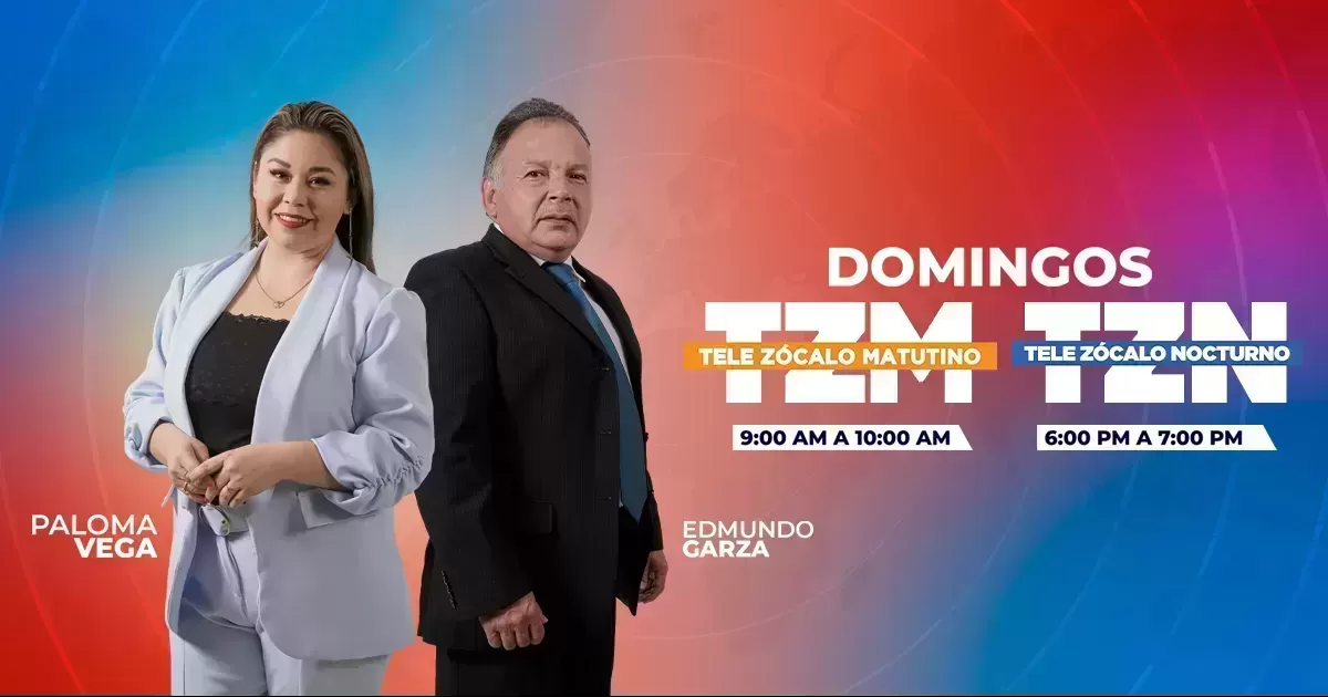 Conducido por Paloma Vega y Edmundo Garza