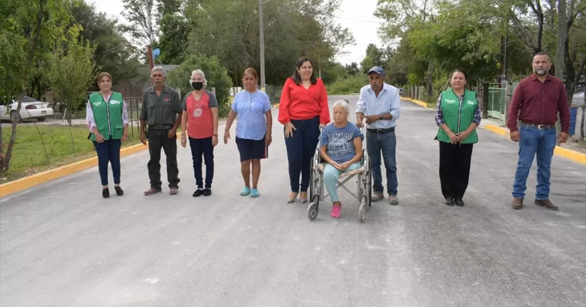 "Estoy muy contenta de poder entregar esta obra de pavimento", declarÃ³ la alcaldesa.