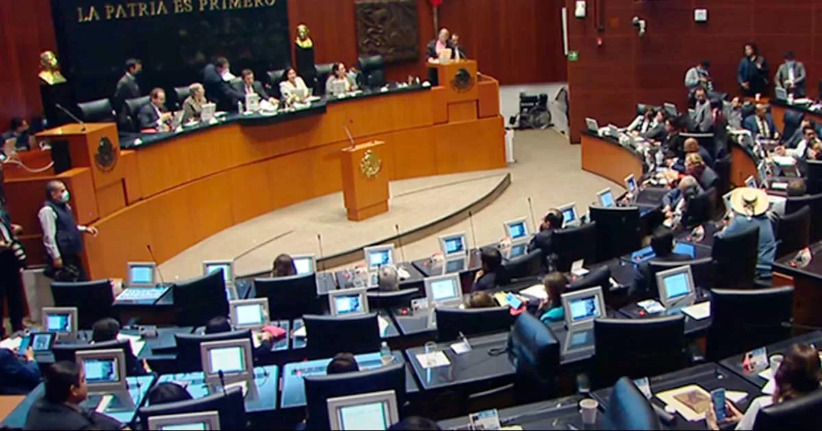 Avala Senado dictamen de militarización; vuelve a San Lázaro