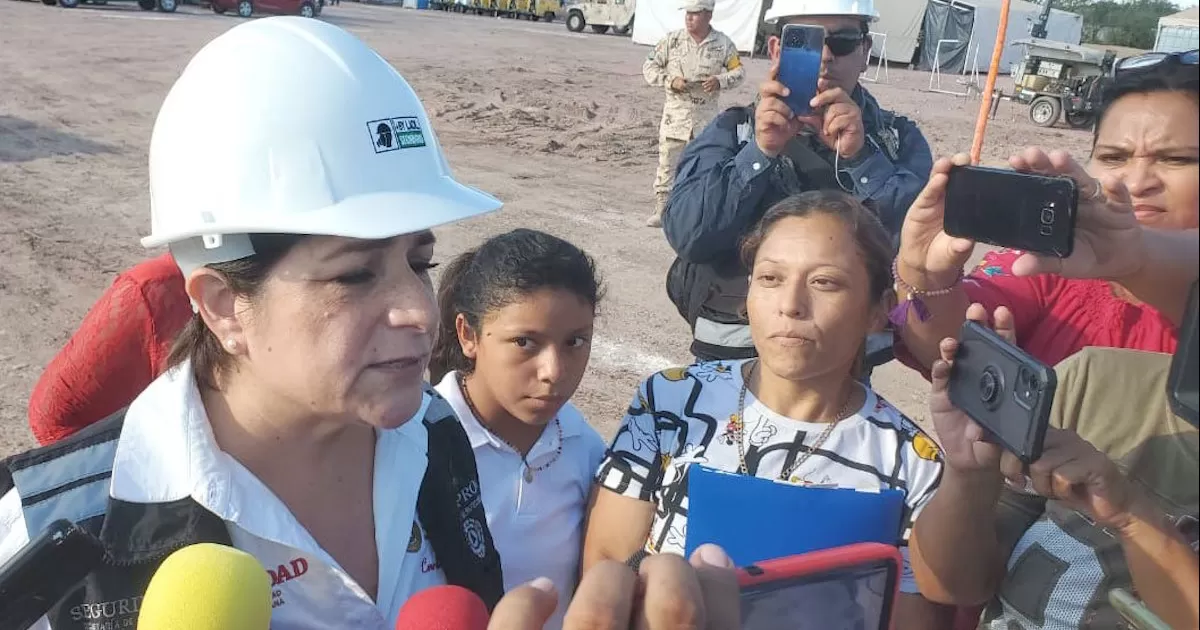 Realizan recorrido junto a la Secretaria de ProtecciÃ³n Civil.