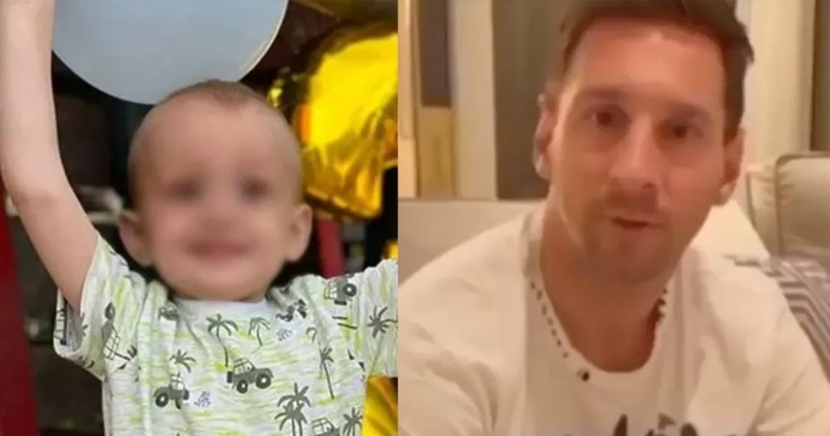 La historia de Valentino Ponce se hizo tan popular llegÃ³ a oÃ­dos de Lionel Messi, quien se sumÃ³ a su lucha contra el cÃ¡ncer