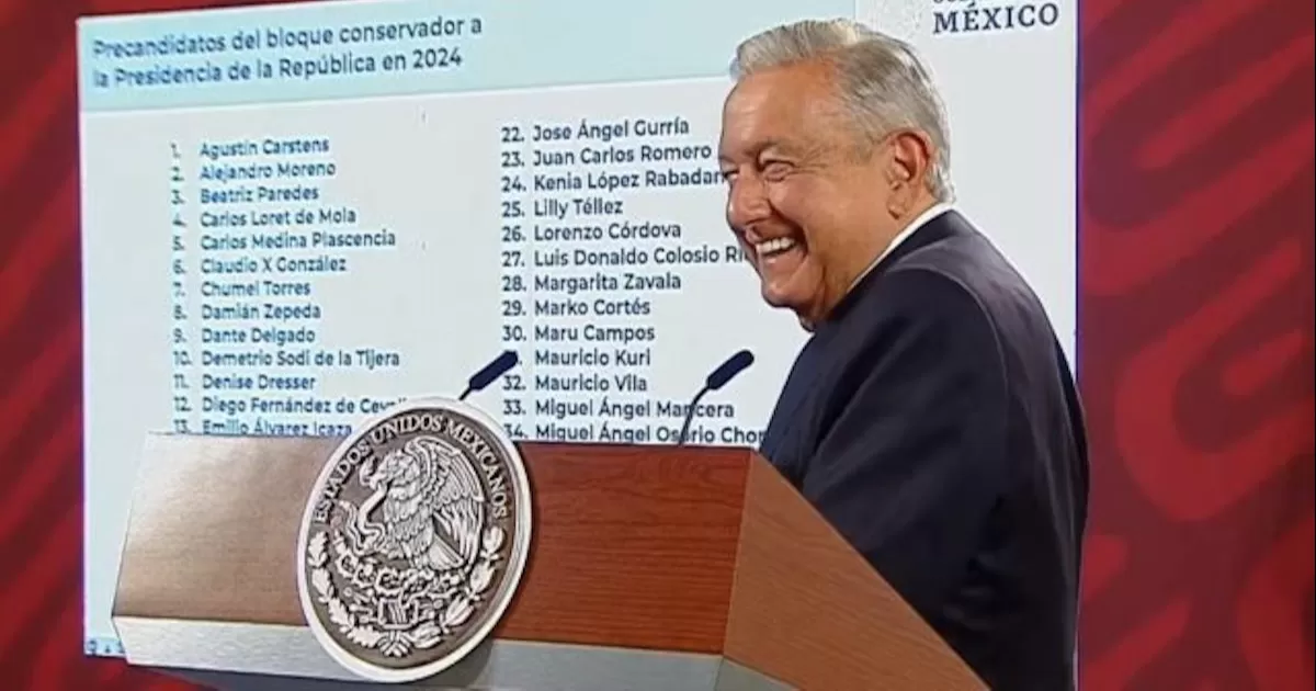 AMLO â€˜destapaâ€™ a 42 opositores a la Presidencia; destacan Chumel, CÃ³rdova y Loret de Mola