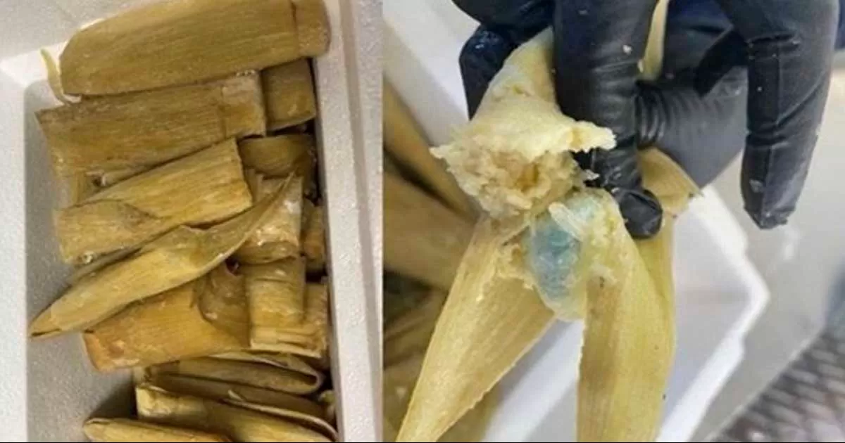 Individuo intentÃ³ pasar la garita de Sonora a los Estados Unidos con una hielera con tamales en su interior, los cuales estaban rellenos no de carne, ni de frijoles sino de droga