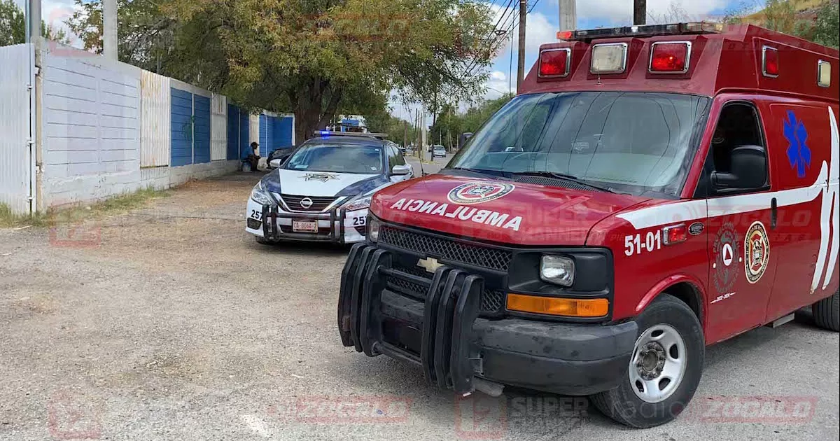 La menor fue atendida por paramÃ©dicos de ProtecciÃ³n Civil y Bomberos.