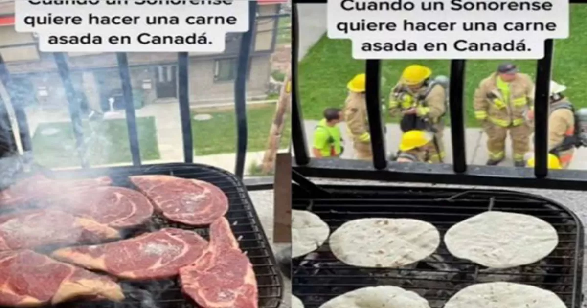 AclarÃ³ que si pudo terminar de preparar su carnita asada, pero pasÃ³ una gran vergÃ¼enza porque sus vecinos salieron de todos los departamentos