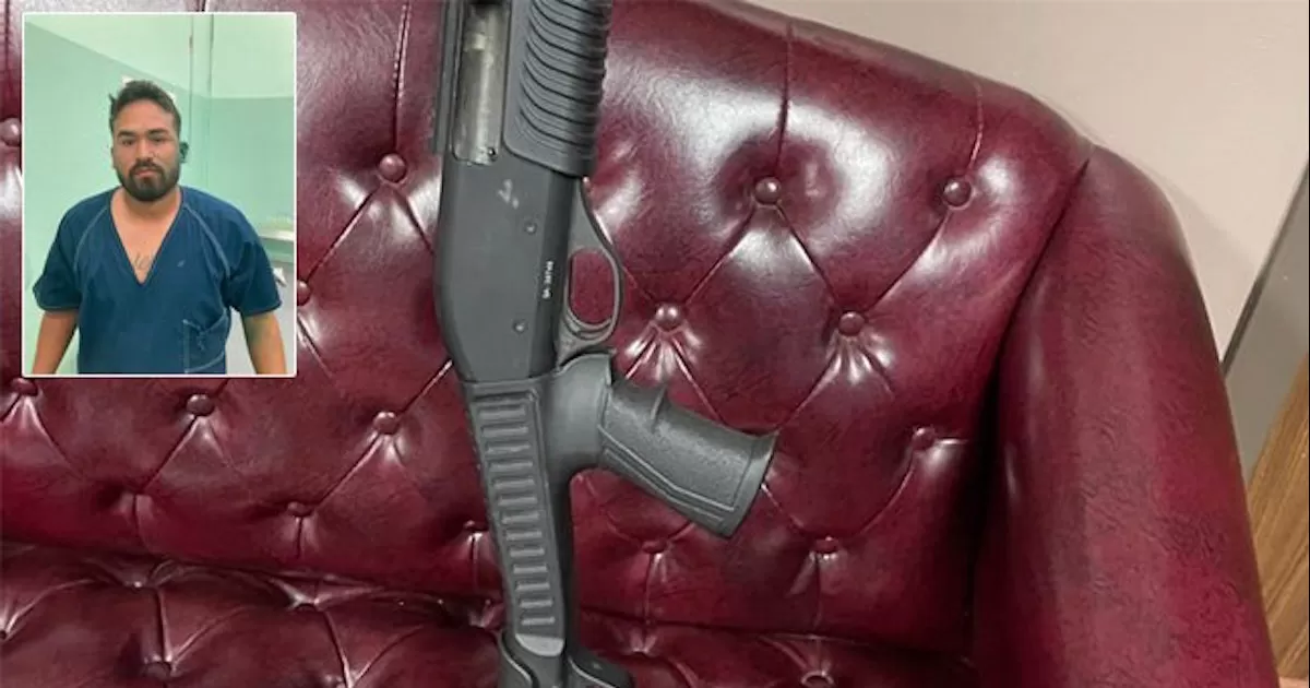 Amenaza hombre con escopeta a asistentes en funeral en Eagle Pass