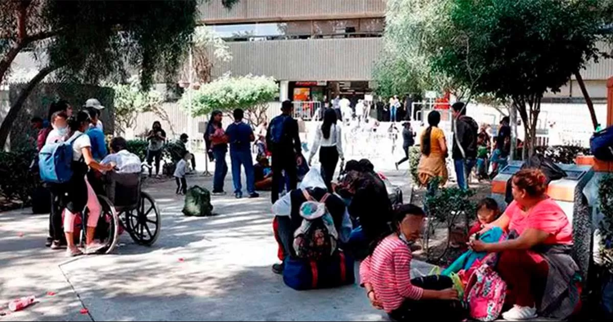 Albergues de Tijuana colapsan ante llegada de venezolanos de EU
