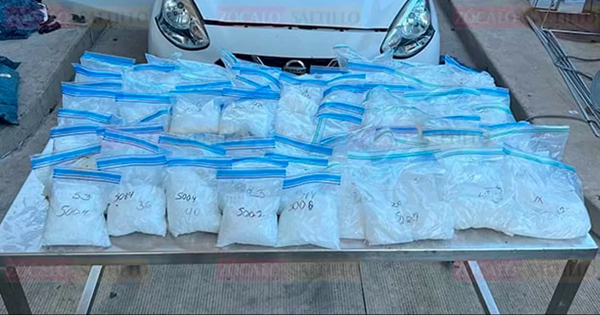 Conductor intentÃ³ cruzar un cargamento de 40.88 kilos de narcÃ³tico oculto en el interior de su vehÃ­culo