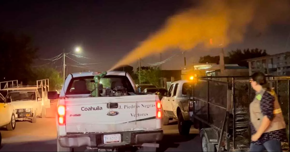Municipio adquiriÃ³ mÃ¡s equipo para fumigar, por lo que las fumigaciones continuarÃ¡n en las colonias de Piedras Negras