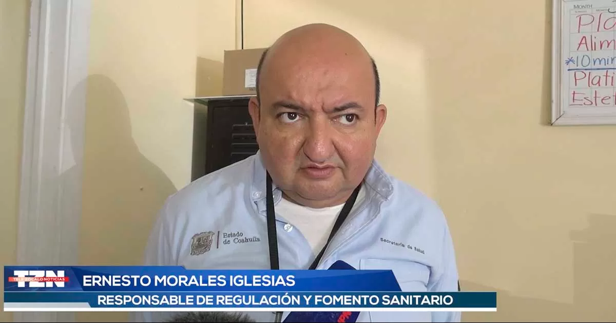 Las muestras tomadas son enviadas a laboratorio estatal.