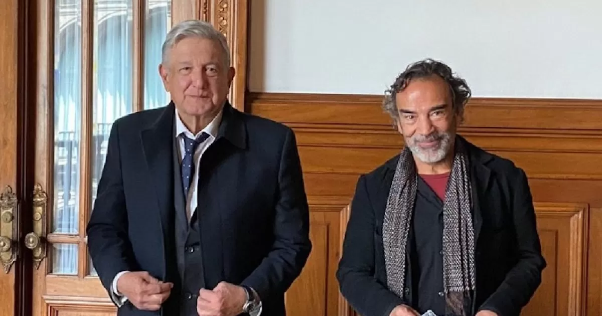 López Obrador elogia a Damián Alcázar: "es el mejor actor mexicano"