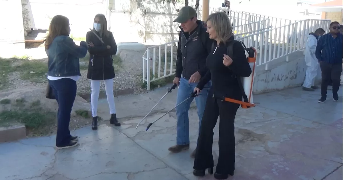 Mantienen Municipio y Jurisdicción acciones contra el dengue en escuelas