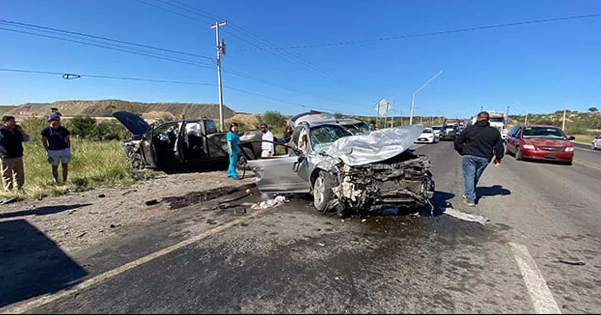 Aparatoso accidente en la 57 deja al menos tres personas lesionadas