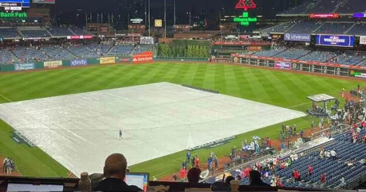 ¡Hasta mañana! Juego 3 entre Astros y Phillies es pospuesto por mal clima