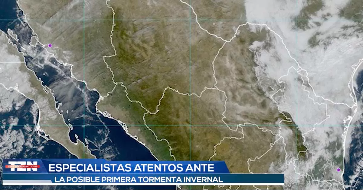 Llega el viernes el frente frío número 7; alertan por primera tormenta invernal
