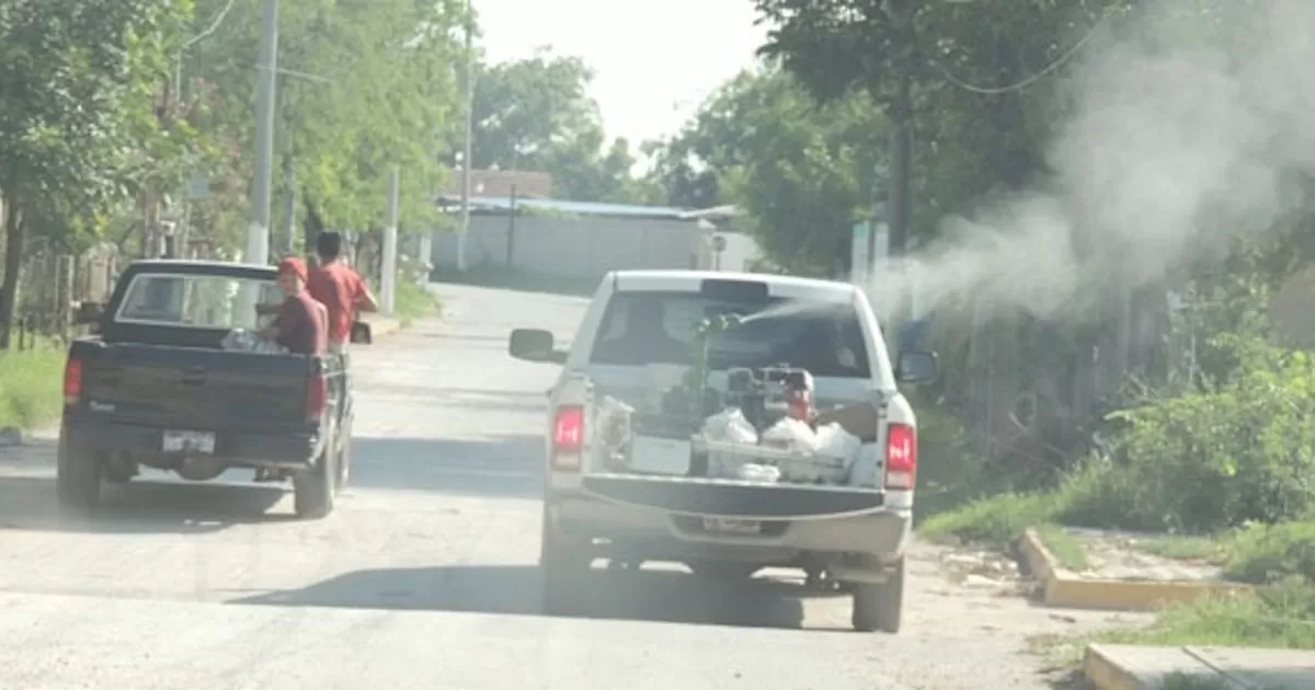 Siguen apoyando con las labores de fumigaciÃ³n y otras acciones mÃ¡s.
