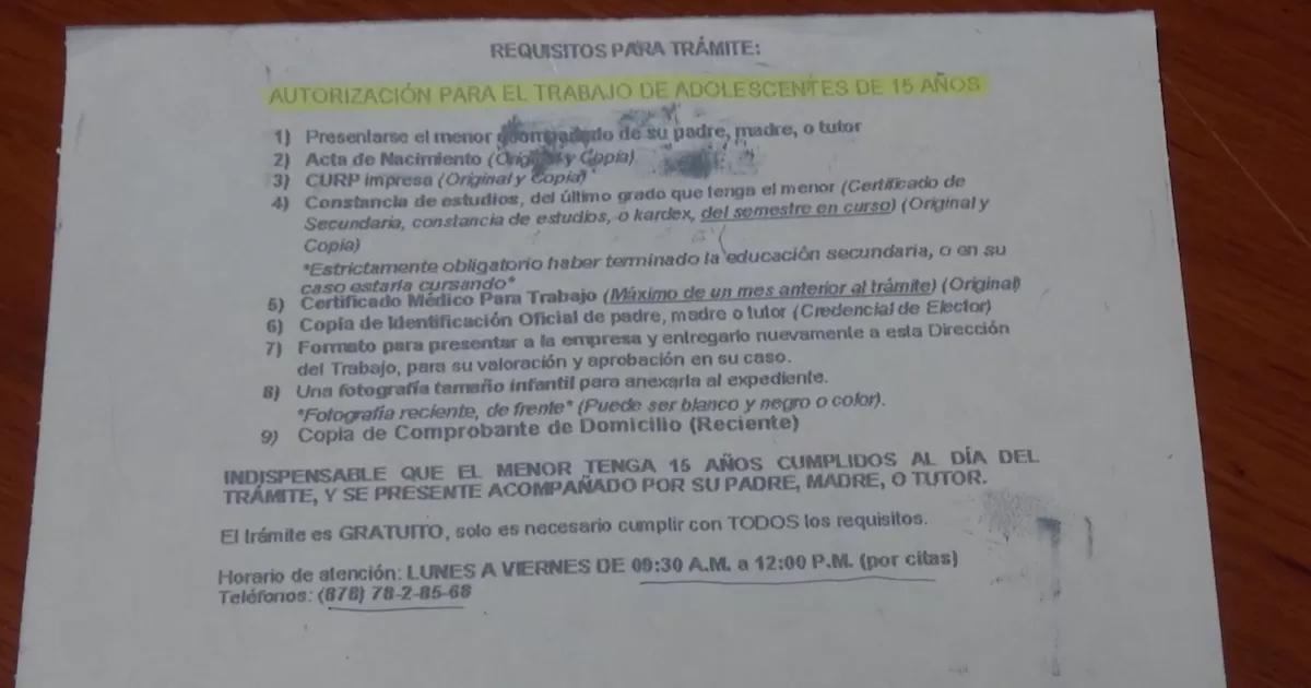 Patrones les exigen carta permiso antes de contratarlos