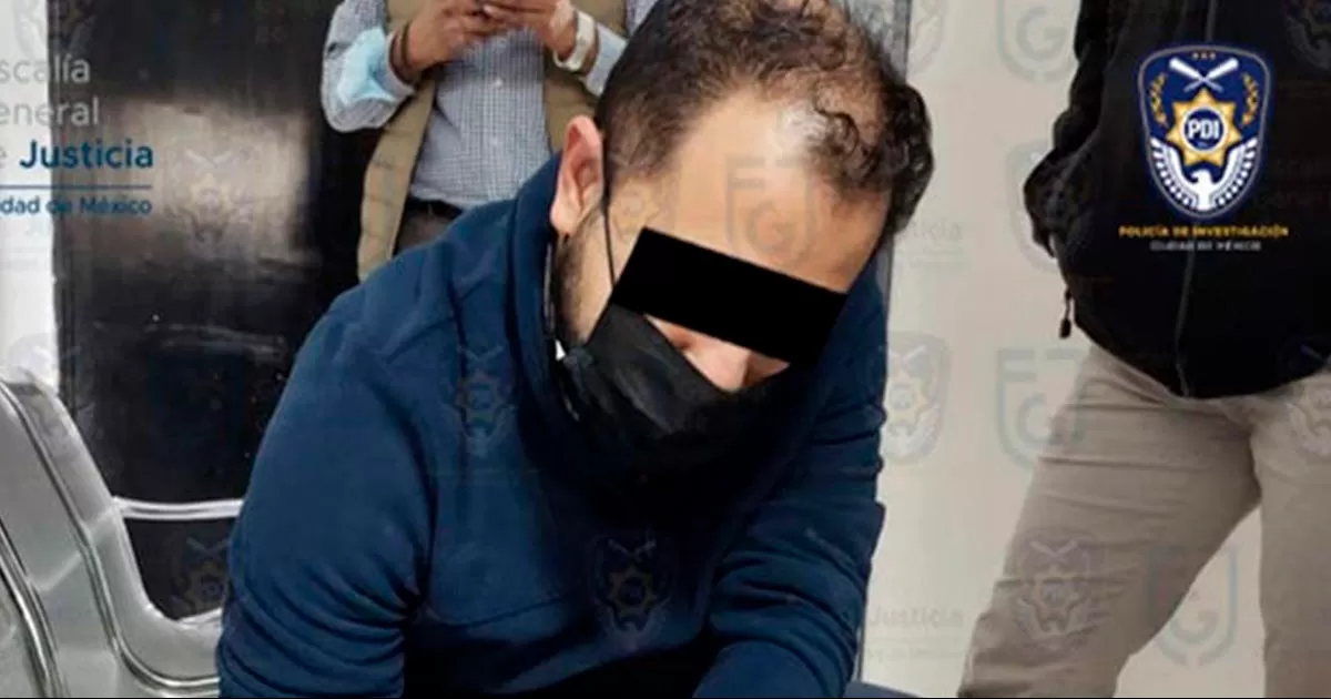 El hombre fue ingresado al Reclusorio Oriente, se espera que este martes 8 de noviembre se lleve a cabo su audiencia inicial