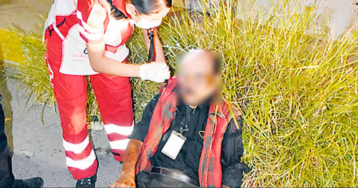 Un chichÃ³n en la cabeza fue lo que le quedÃ³ a un hombre que caminaba en estado de ebriedad por las calles de la zona Centro de Monclova