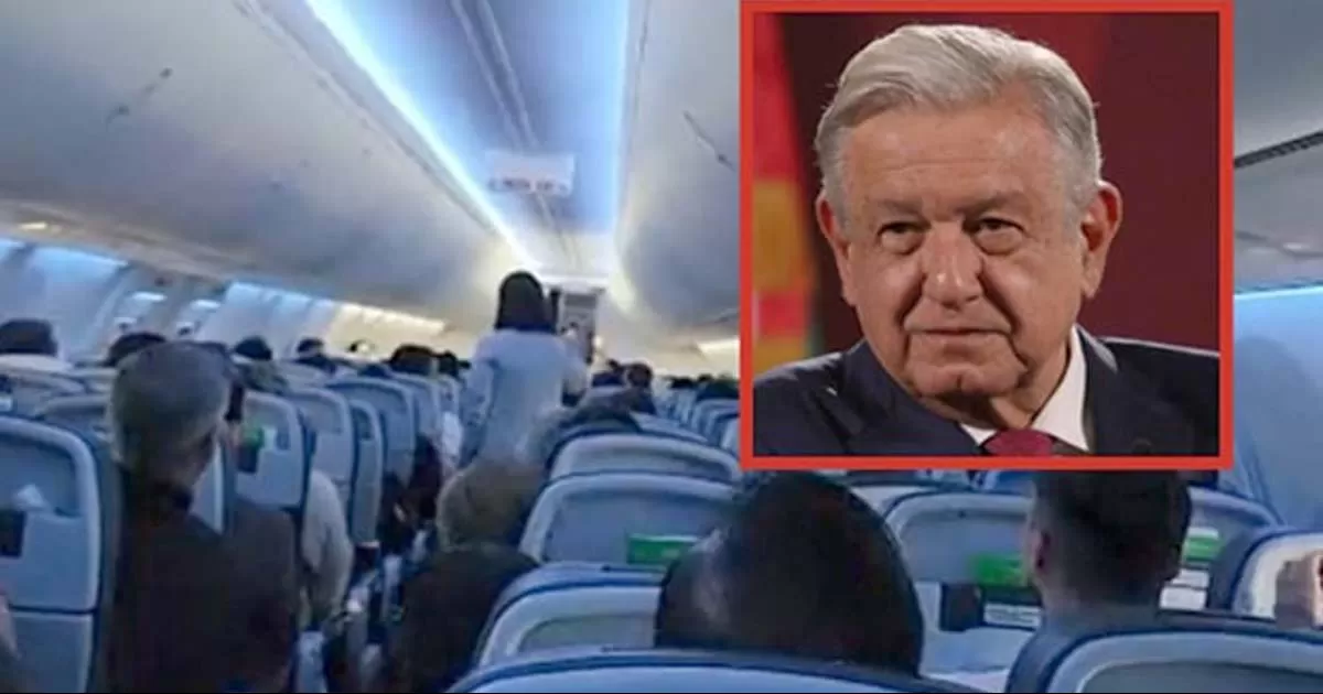 VIDEO: Increpan a AMLO en aviÃ³n por â€˜respuestas mentirosasâ€™