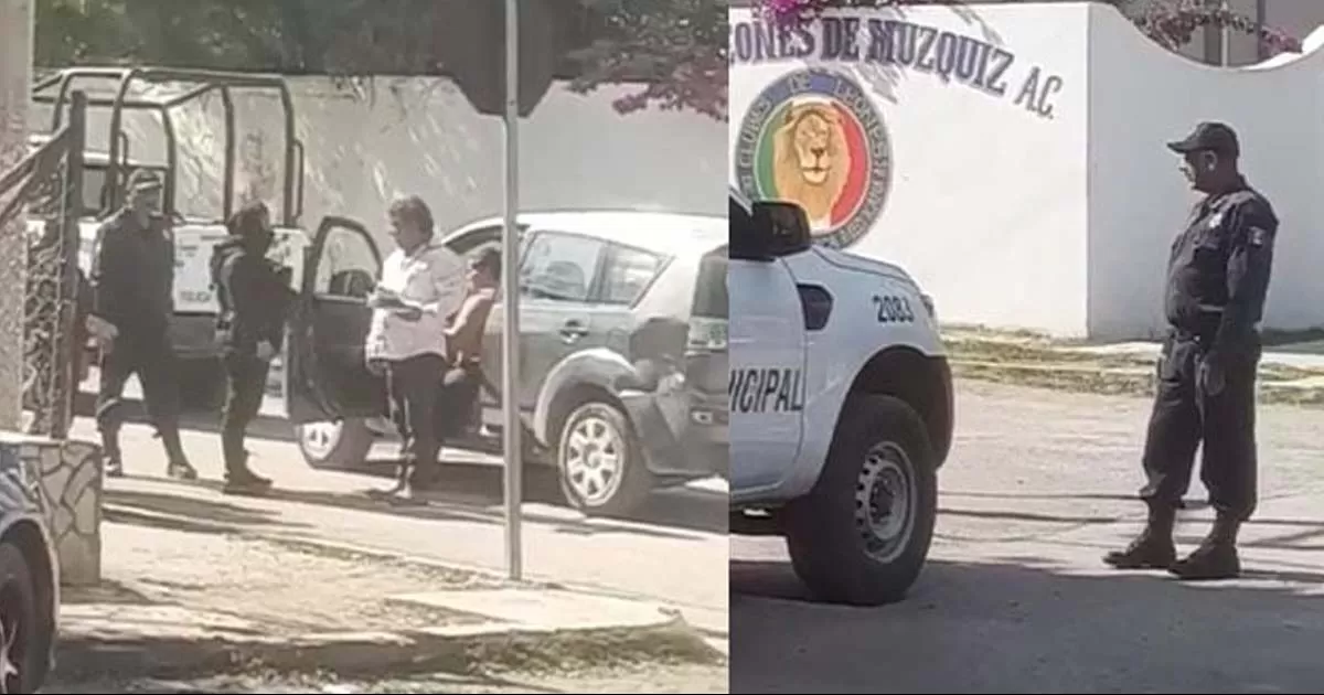 Patrulla impacta a un vehículo y oficiales golpean a afectada en Múzquiz