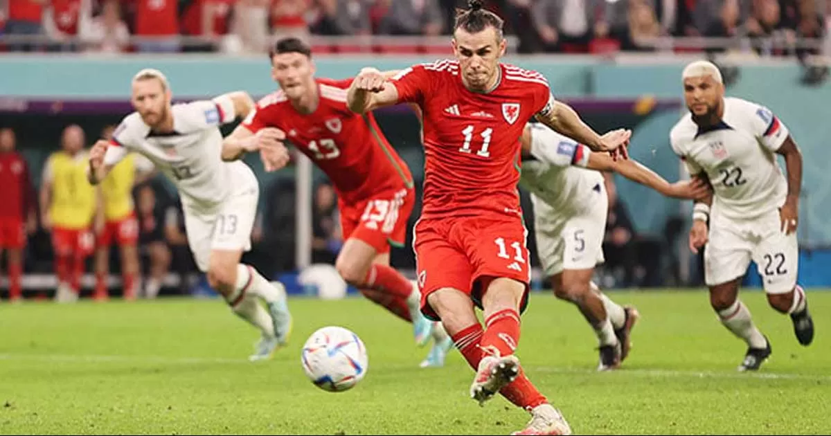 Gareth Bale le da a Gales su primer punto en Qatar 2022; empatan con Estados Unidos