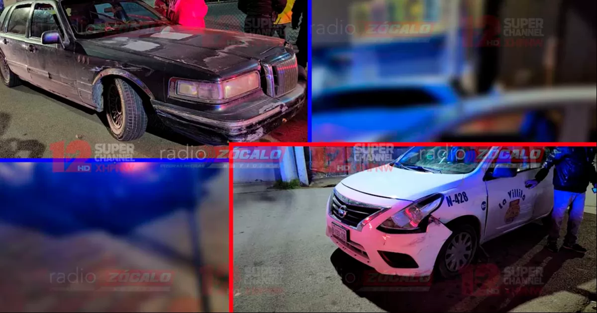 El accidente ocurrió alrededor de las 7:30 PM de este martes cerca del cruce de la calle Zaragoza con Rayón.