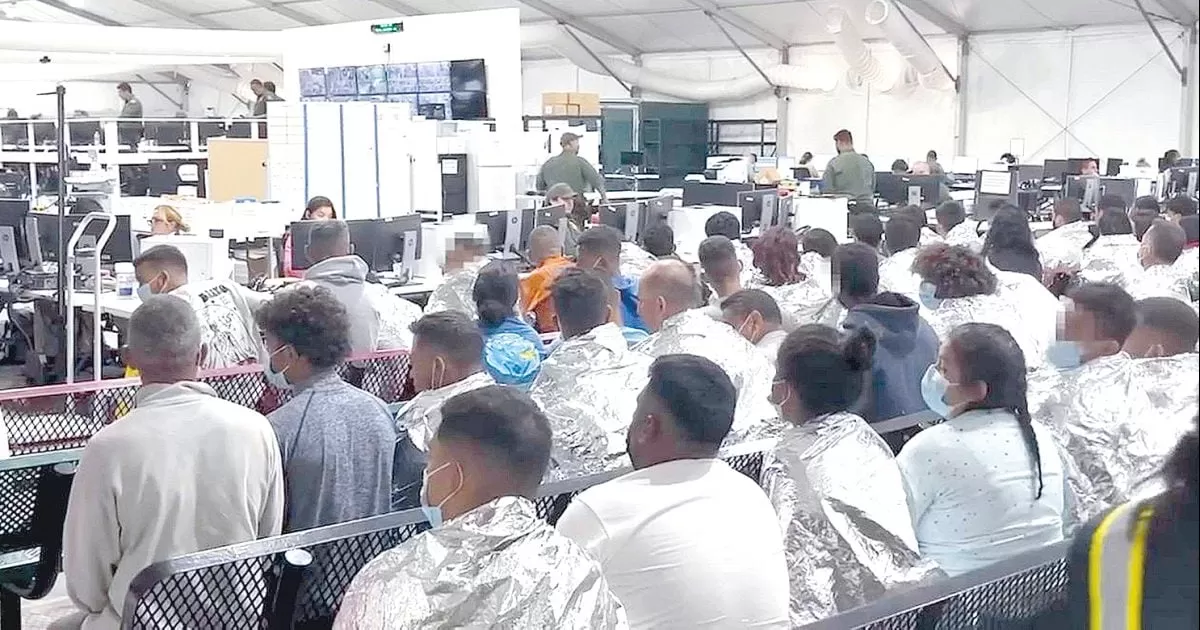 Lograron atravesar el río Bravo a pesar de las bajas temperaturas