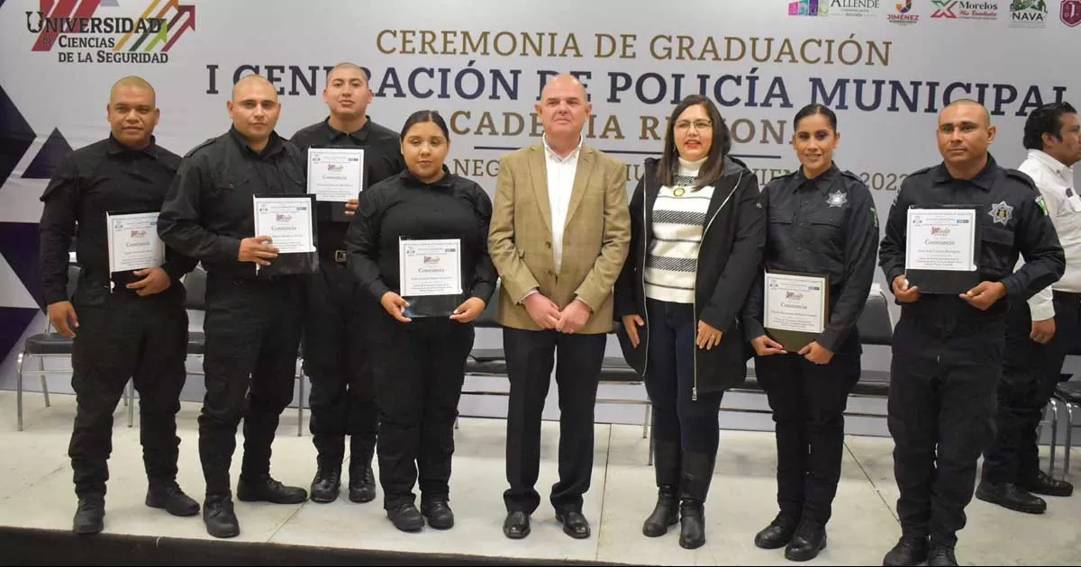 La alcaldesa Pilar Valenzuela destacó que con la nueva Academia de Policía Regional se cumplen los compromisos de fortalecer el departamento de Seguridad Pública.