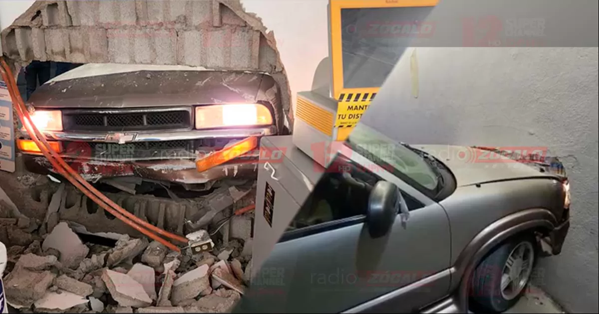 El conductor señaló que perdió el control de su vehículo luego de ser chocado por otro automovilista, quien se dio a la fuga.