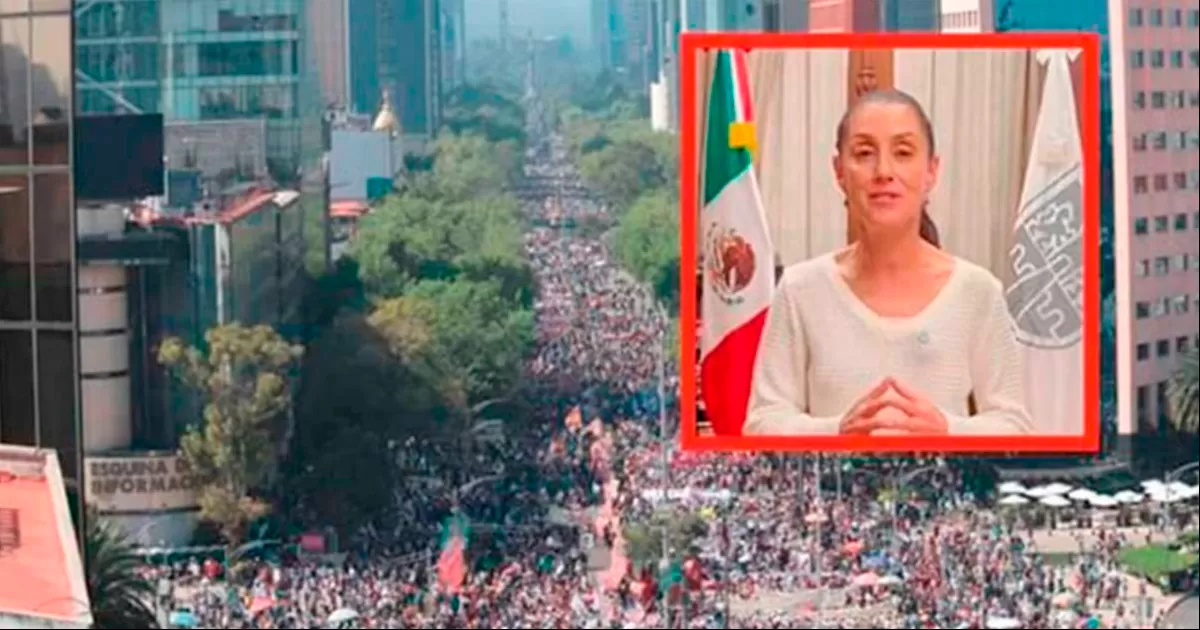 Acudieron 1.2 millones de personas a contramarcha, según SSC