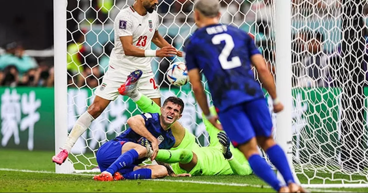 Pulisic se parte la cara para meter a Estados Unidos a Octavos en Qatar 2022