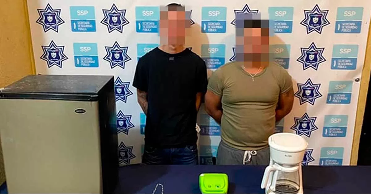 Ladrones no dejaron ni los cuadros de la pared, pero afortunadamente no se salieron con la suya