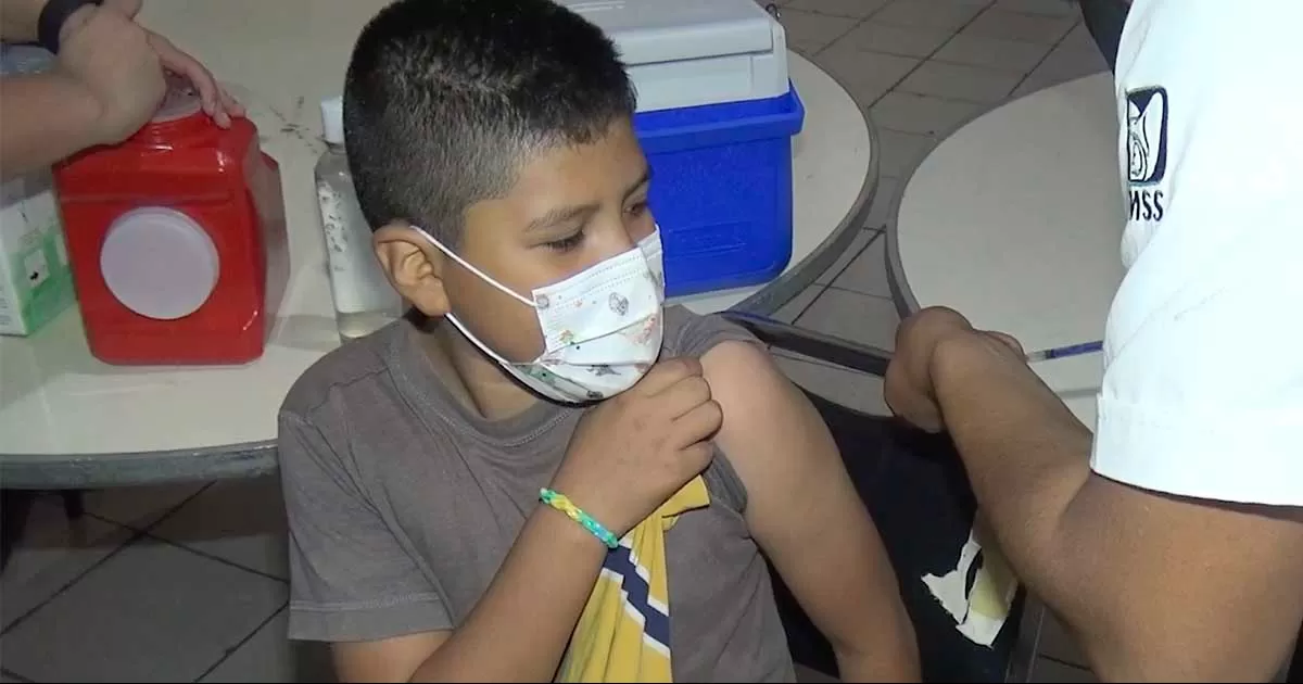 La próxima semana se aplicará segunda dosis antiCovid en menores de 5 a 11 años