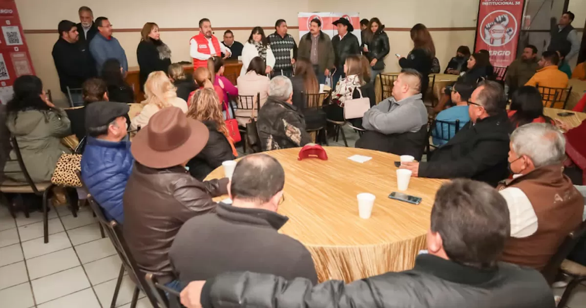 Se fortalece la planilla naranja de la Sección 38