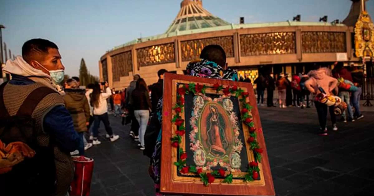 Iglesia mexicana prevé récord de peregrinos en festejo de Virgen de Guadalupe