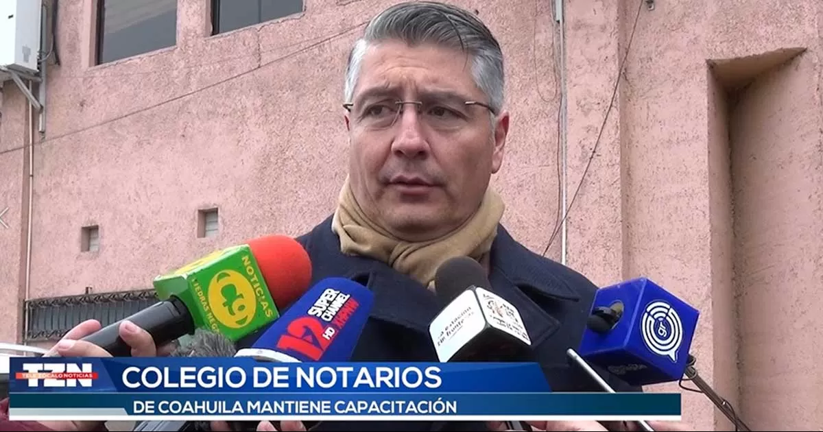 Colegio de Notarios de Coahuila mantiene capacitación
