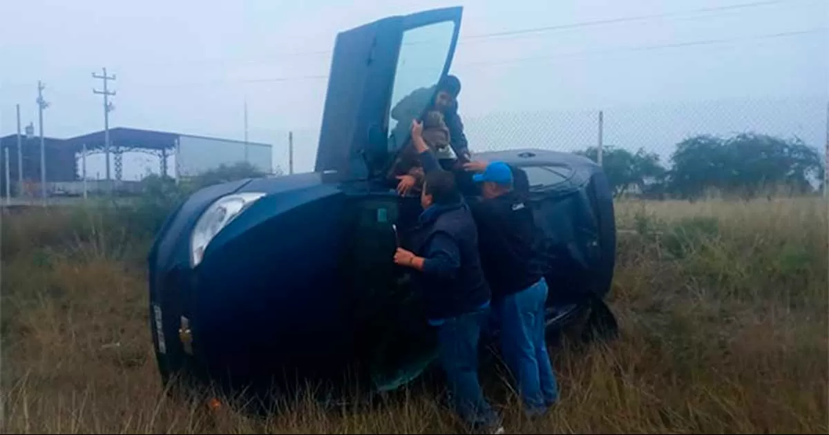 Hechos de los que tomaron conocimiento autoridades municipales y brindaron auxilio paramédicos de la Cruz Roja