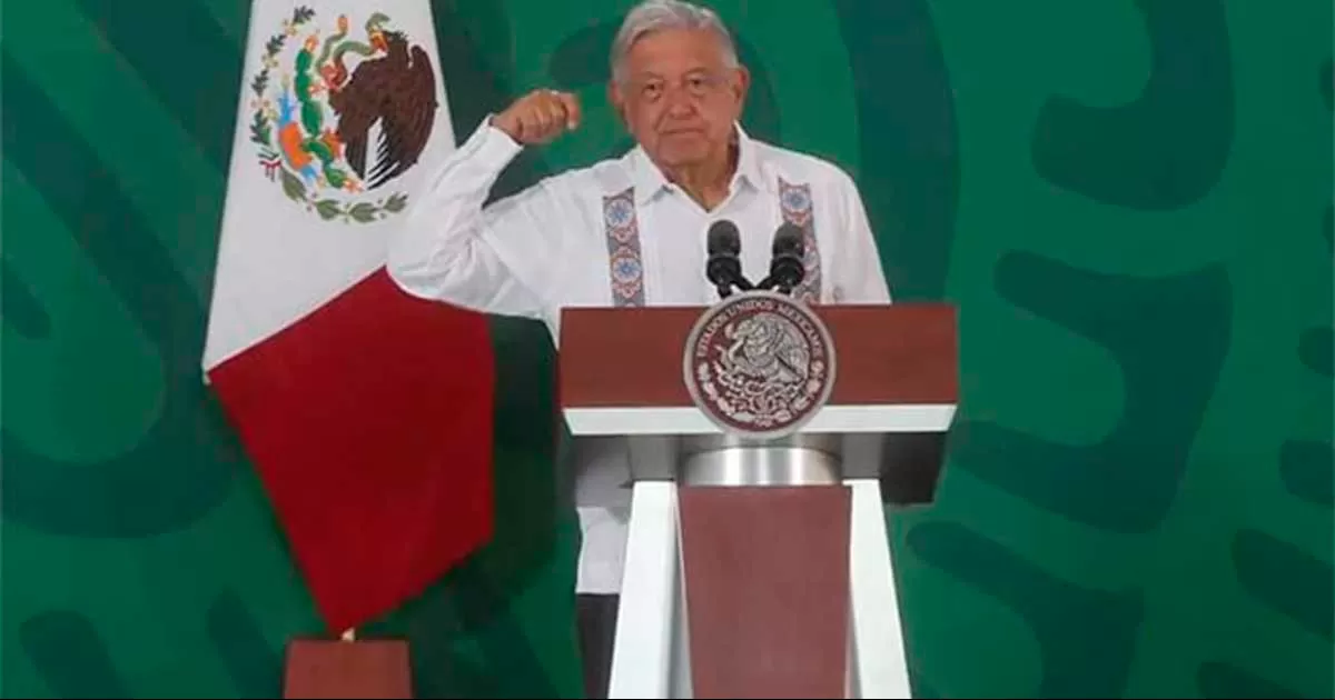 Desde Campeche, el Presidente criticó a sus opositores por estar en contra de la reforma constitucional