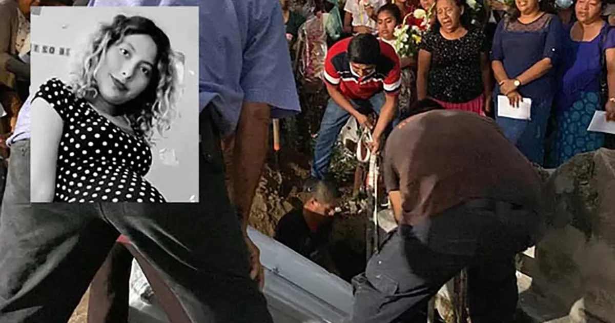 Amigos, vecinos y familiares acompañaron a la joven hasta su ultima morada, mientras se llevaría a cabo la audiencia contra los responsables