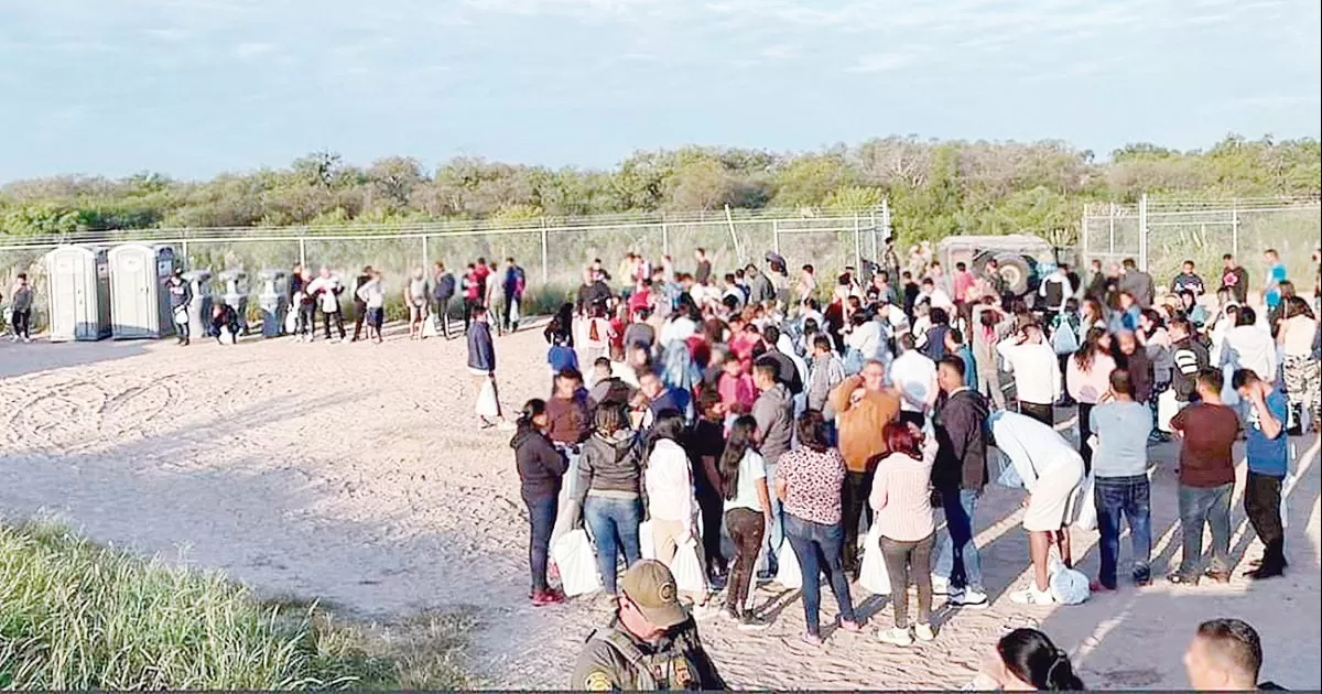 Fueron llevados a los centros de procesamiento en distintas ciudades fronterizas